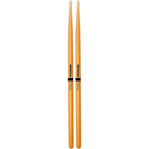Promark Active Grip Clear Rebound 5A Hickory Wood Tip Drumsticks