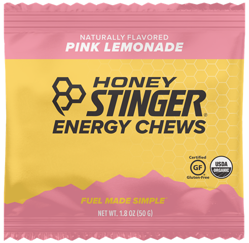 Honey Stinger Energy Chews - Pink Lemonade - Case of 12 - 1.8 Oz. (2671446)