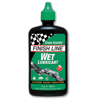 Finish Line Cross Country Wet Lubricant 120ml Bottle - Lube