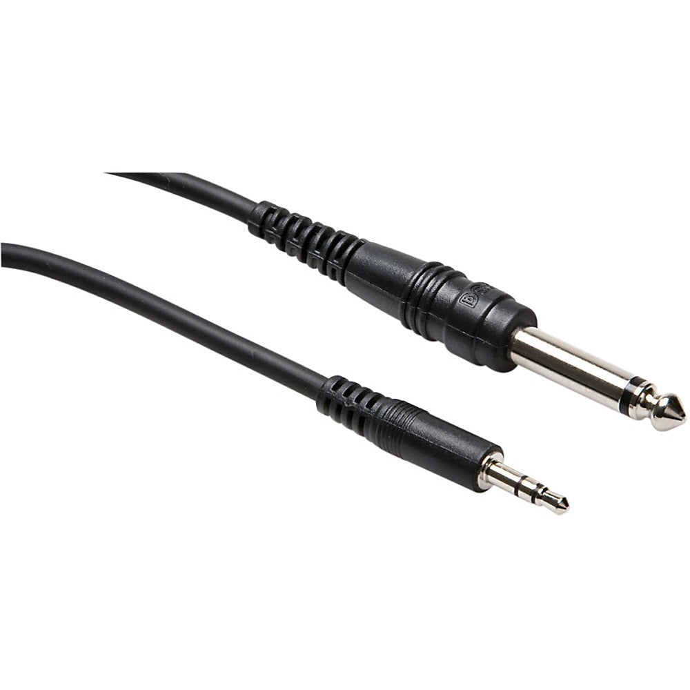 Hosa CMP100 Series Stereo 1/8  to Mono 1/4  Cable (10 Ft)