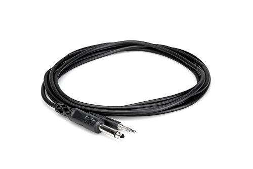 Hosa CMP100 Series Stereo 1/8  to Mono 1/4  Cable (10 Ft)