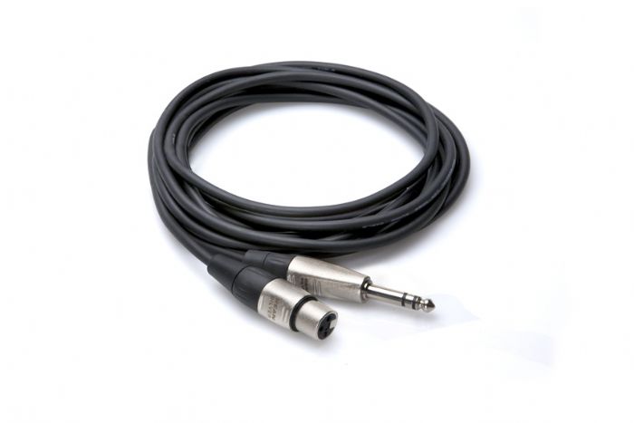 Hosa HXS005 Pro Cable 1/4  Trs - Xlr3f 5ft