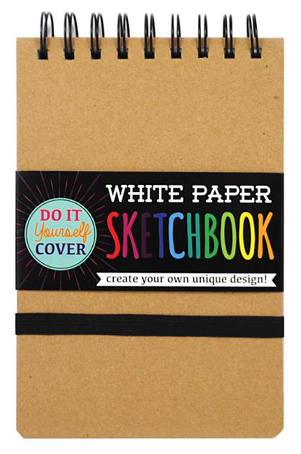 White DIY Cover Sketchbook  - Arts & Crafts for Ages 4 to 9 - Fat Brain Toys