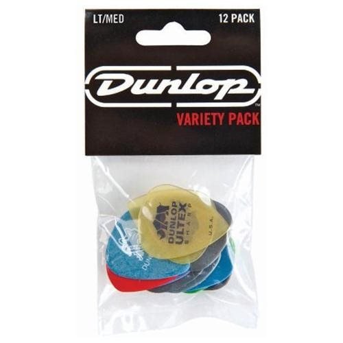 Dunlop PVP101 - 12 Pick Variety Pack (Medium-Light)