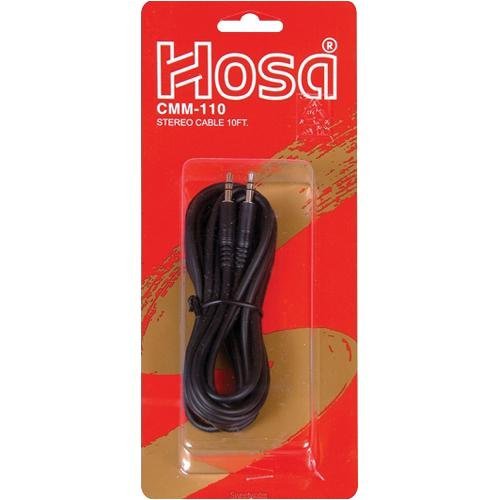 Hosa CMM110 Stereo Mini to Stereo Mini 10 Foot