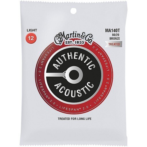Martin MA140T Authentic Acoustic Lifespan Strings