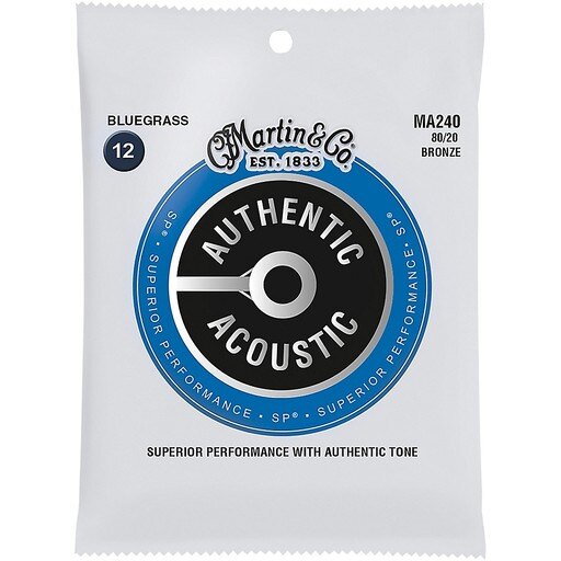 Martin MA240 Authentic Acoustic SP Guitar Strings