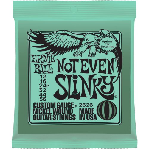 Ernie Ball 2626 Not Even Slinky Electric Guitar Strings 12-56