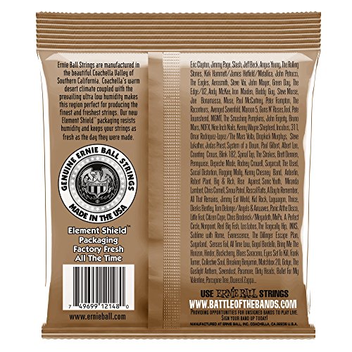 Ernie Ball Earthwood Light Acoustic Guitar Strings
