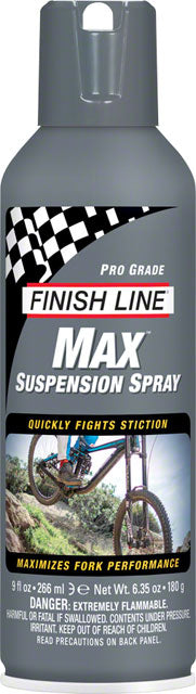 Finish Line 372227 9 Oz Max Suspension Spray Lubricant