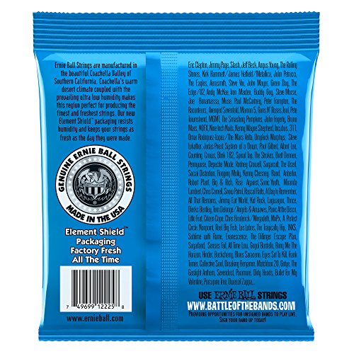 Ernie Ball 2225 Extra Slinky Electric Guitar Strings (8-38)