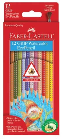 Grip Watercolor EcoPencils Set of 24