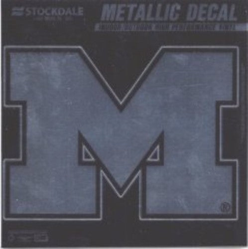 SD44822 5 in. Michigan Wolverines Chrome Vinyl Decal