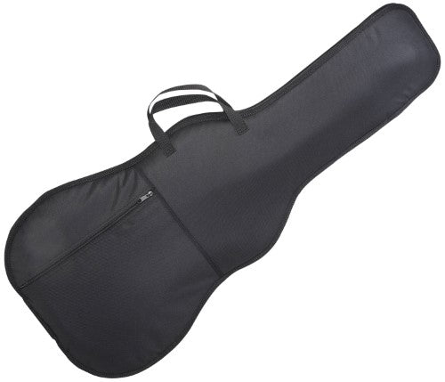 Levys EM7 Basic Polyester Soft Gig Bag Electric Guitar Zippered Pocket - Black
