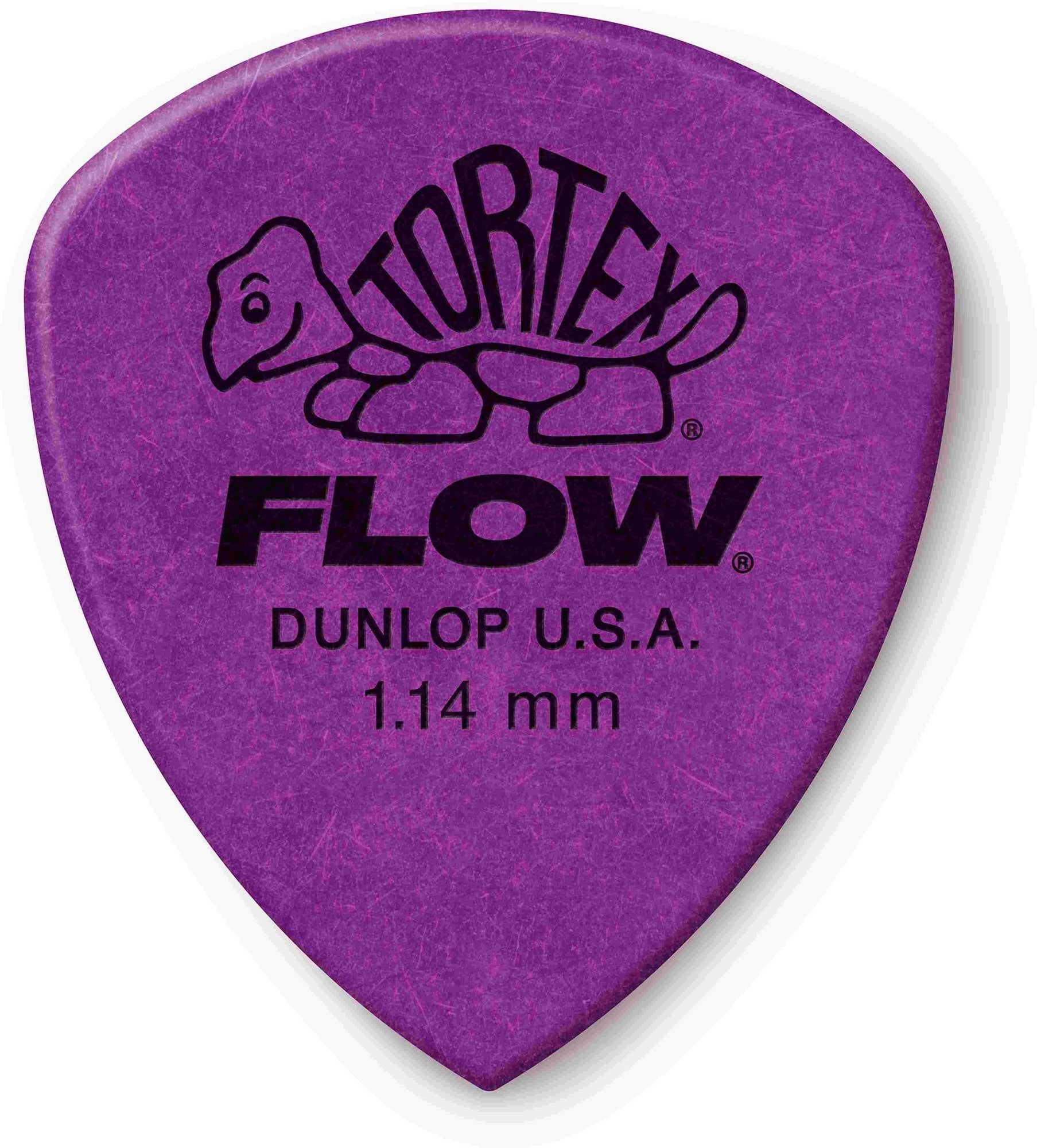 Jim Dunlop Tortex Flow Standard 1.14mm Guitar Picks (558P1.14)