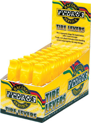 Pedro S  Tire Lever  Pack of 24  Yellow