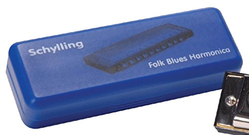 Blues Harmonica in Plastic Case