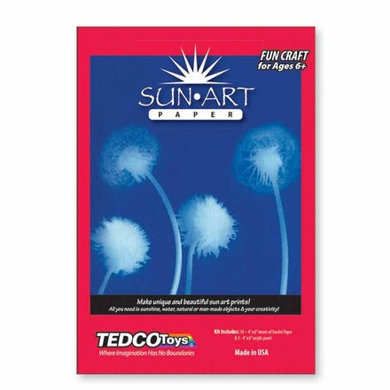 SunArt Paper Kit - 4 X 6 Inches - Arts & Crafts for Ages 6 to 12 - Fat Brain Toys