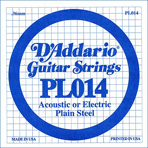 DAddario 014 Plain Electric Guitar String