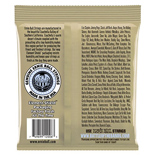 Ernie Ball 2006 Earthwood Extra Light Acoustic Guitar Strings (10-50)