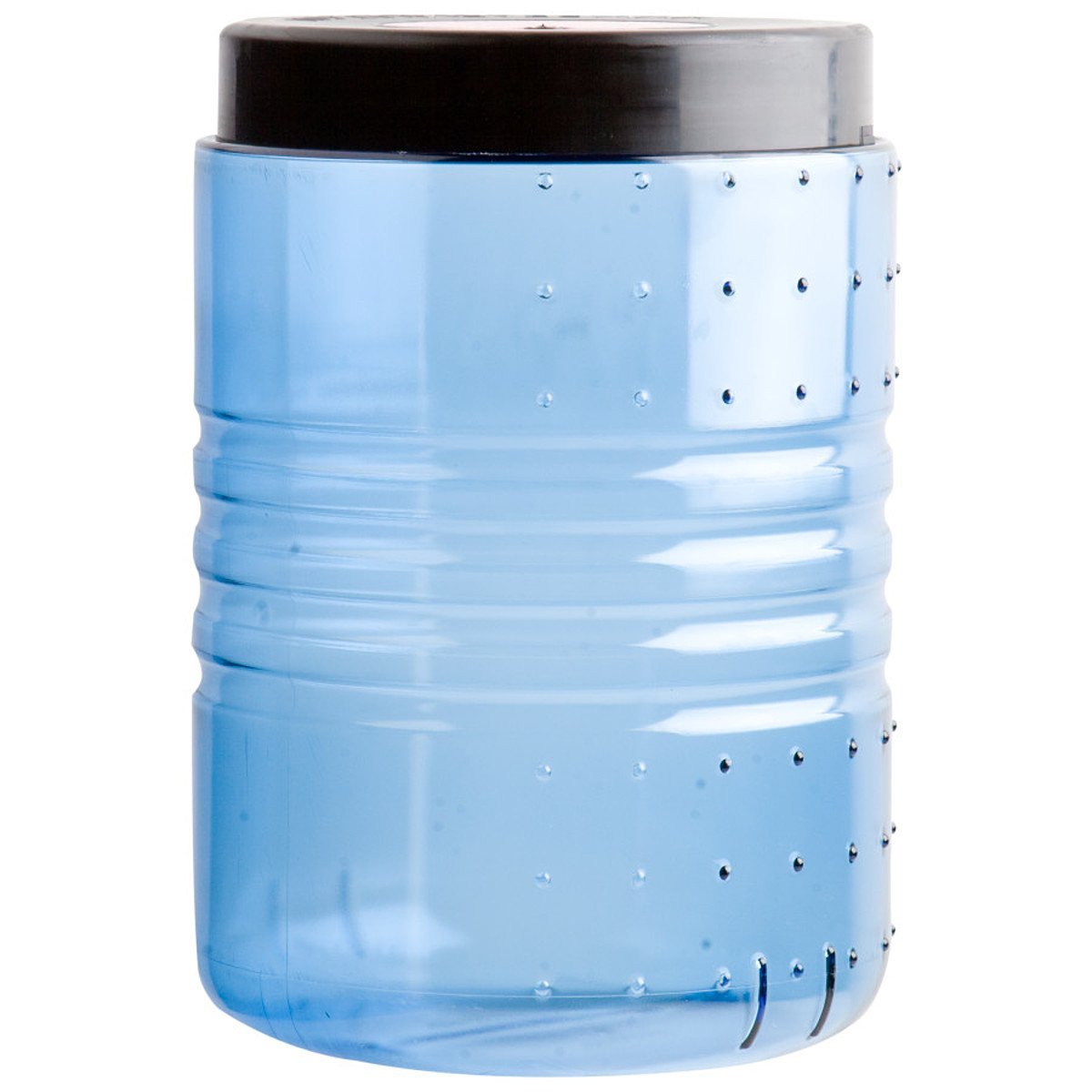BearVault Camping Gear Journey Bear Resistant Food Canister Transparent Blue 3 Gal Model: BV500