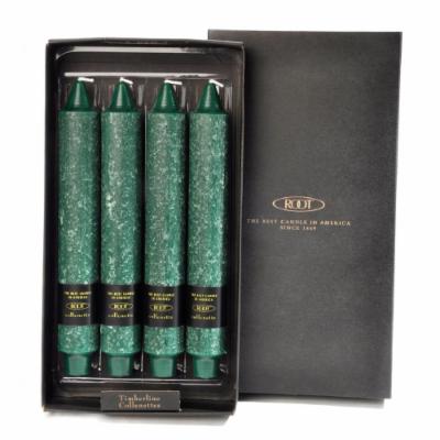 Timberline Collenette 9" Taper Candle Set, 4 Piece