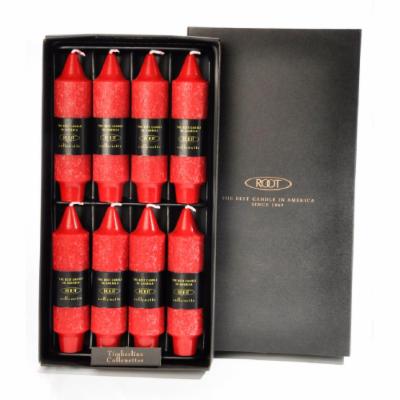 Root Candles 5" Unscented Timberline Collenette Dinner Candles, 8ct. in Red | 5 in | Michaels