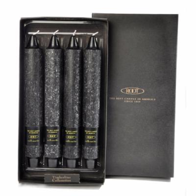 Timberline Collenette 9" Taper Candle Set, 4 Piece