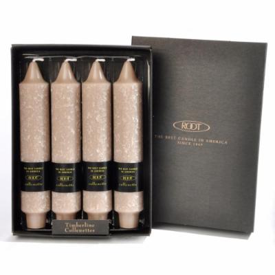 Timberline Collenette 7" Taper Candle Set, 4 Piece