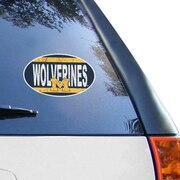 Michigan Wolverines 6'' X Vintage Die-Cut Repositionable Vinyl Decal