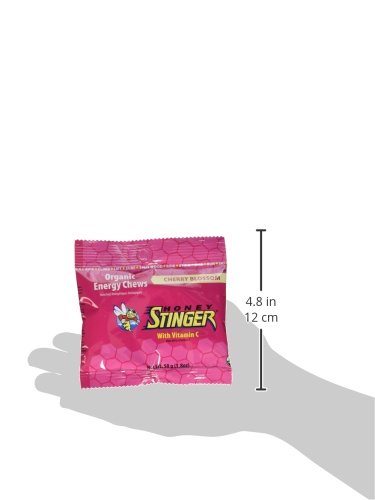Honey Stinger Organic Energy Chew  Cherry Blossom  1.8 Oz  12 Ct