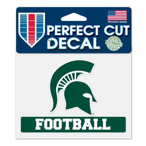 Michigan State Spartans Official 4"x5" Die Cut Decal by Wincraft 38101014