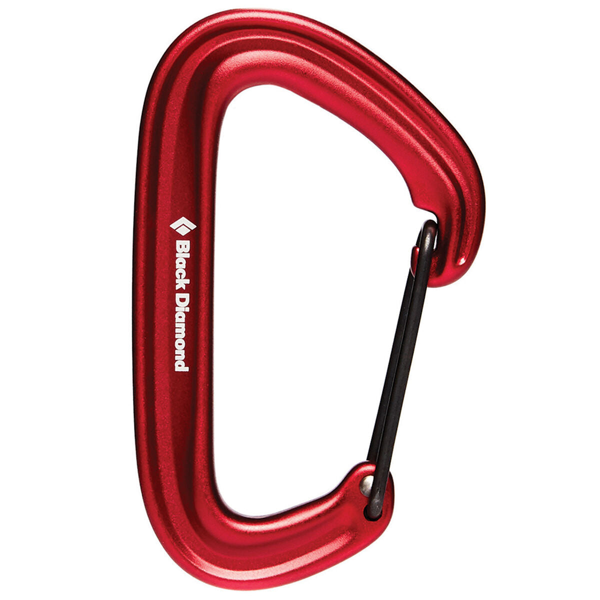 Black Diamond Litewire Carabiner Red One Size