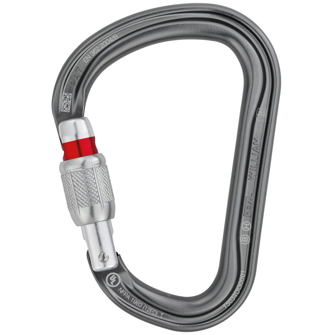 Petzl William Screw-Lock Carabiner