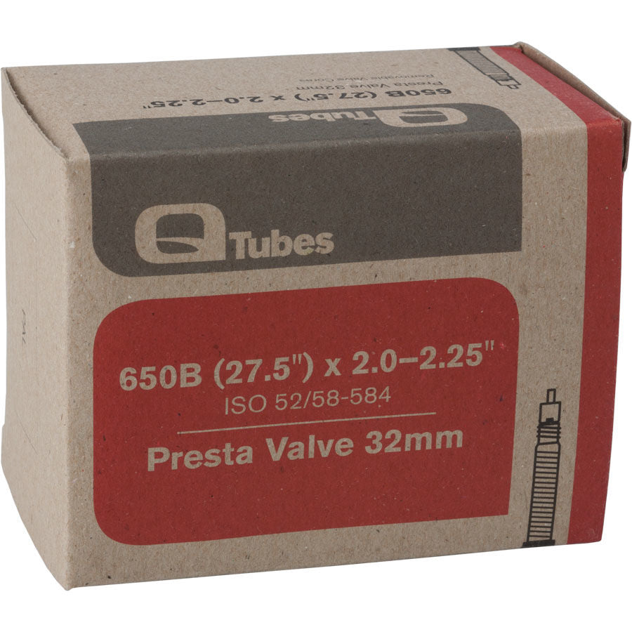 Q-Tubes 27.5" X 2.0-2.25 32Mm Presta Valve Tire Tube