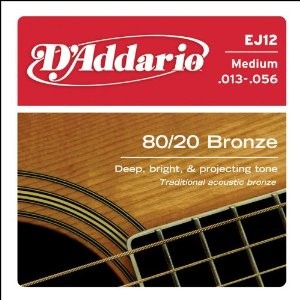 String  D Add 80/20 Brz Med Acoustic