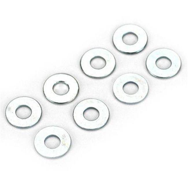 Dubro Products DUB2110 4 Mm Flat Washers  8 Piece