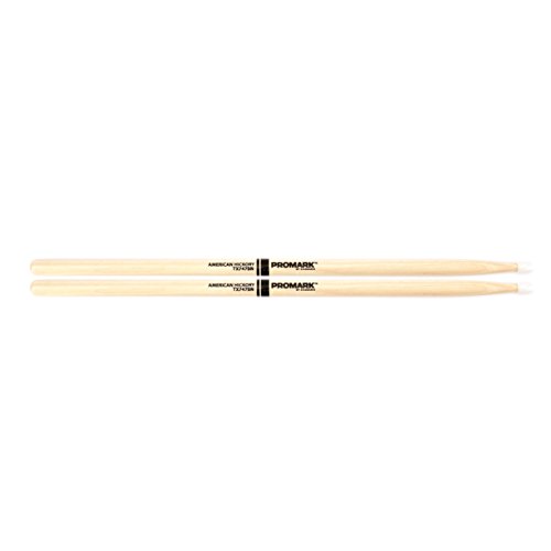 ProMark Classic Forward 747B Hickory Drumsticks  Oval Nylon Tip  One Pair