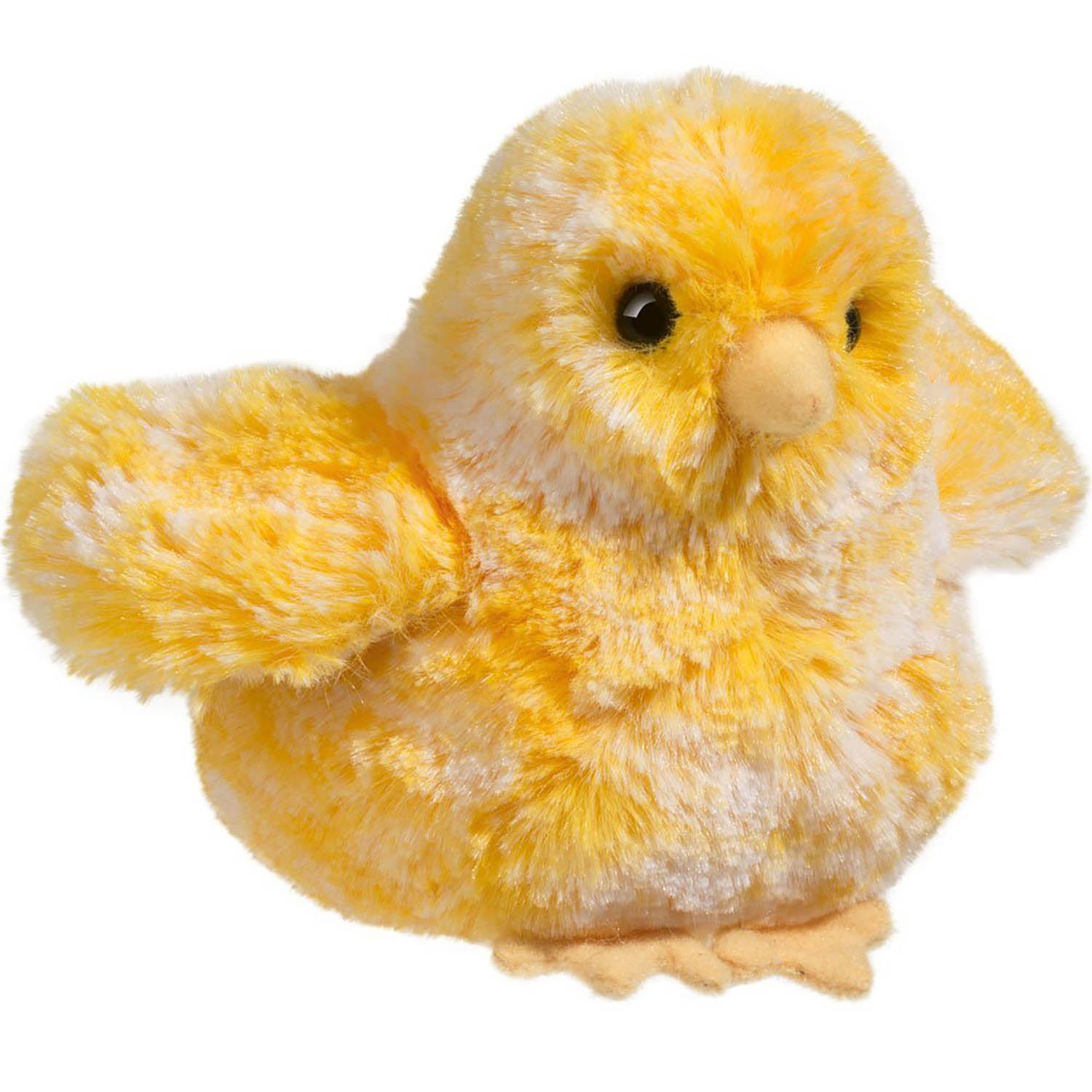 Farm Fresh Yellow Multi Chick - 4 Inch - Imaginative Play for Ages 2 to 7 - Fat Brain Toys