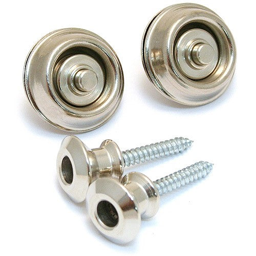 Jim Dunlop Nickel Finish Dual Straplock