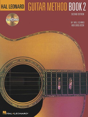 Hal Leonard Guitar Method Book 2 Book/CD