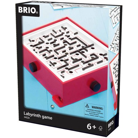 BRIO Labyrinth Game & Boards - Black/White/Red