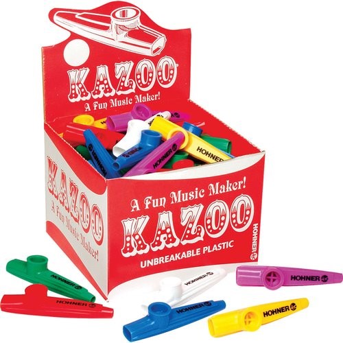 Kazoo Classpack, Assorted Colors, PK50