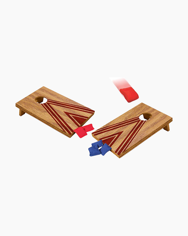 Schylling Wooden Table Top Corn Hole Game