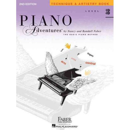 Faber Piano Adventures Piano Adventures Technique & Artistry Book Level 3B Faber Piano