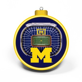 Michigan Wolverines 3D Stadium Ornament