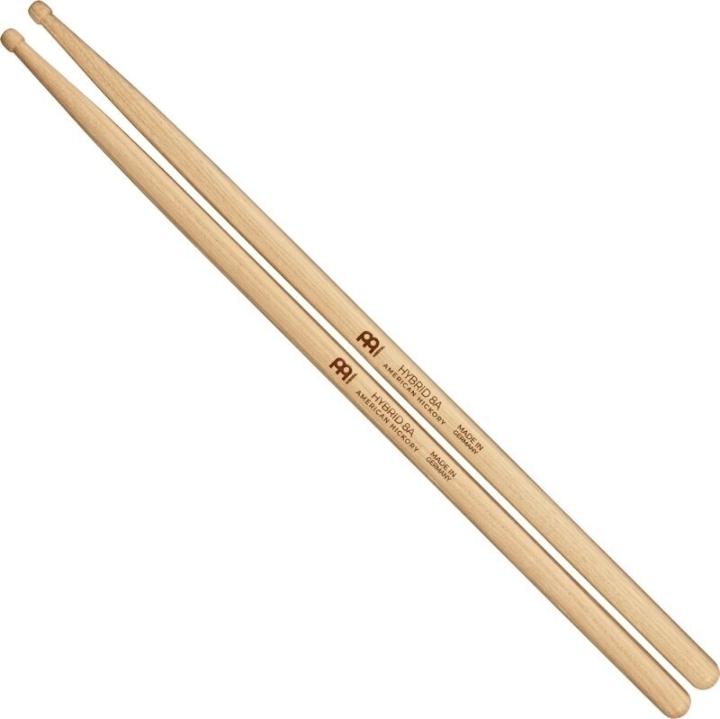 Meinl Stick & Brush Hybrid Hickory Drum Sticks 8A