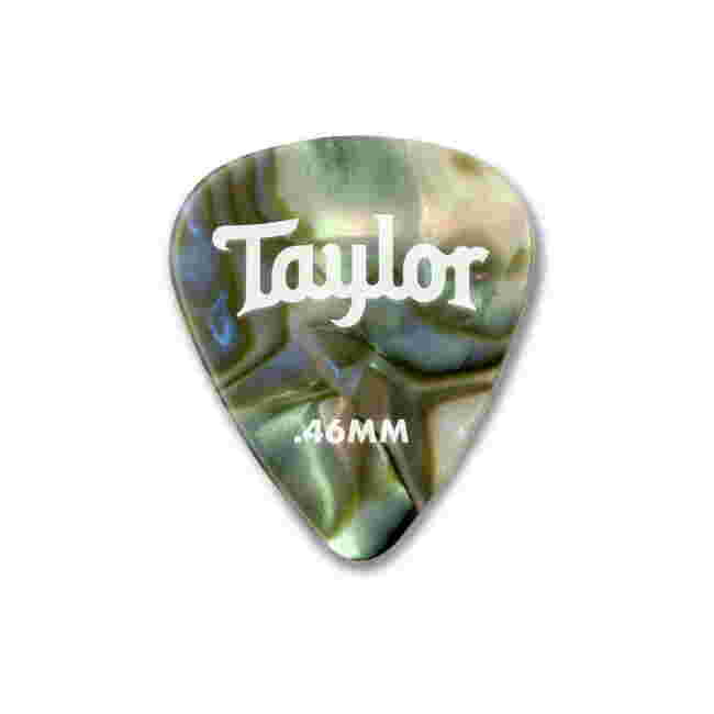 Taylor Celluloid Picks White Pearl .71 12 PK