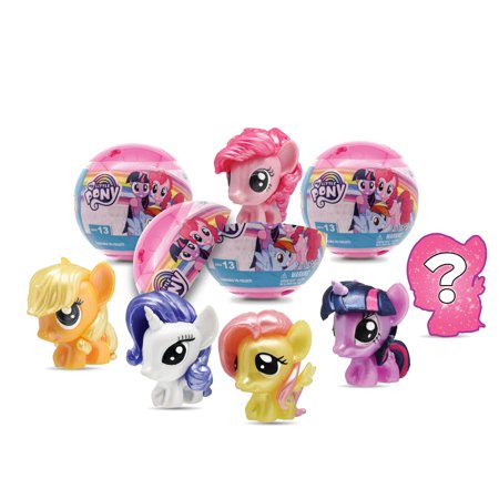 Mash Ems - My Little Pony - Squishy Surprise Characters - Collect All 6 - Series 13 (Styles May Vary)