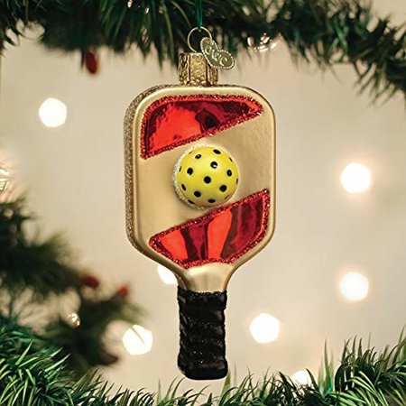 Old World Christmas (Newer) Old World Christmas Pickleball Paddle - No Box